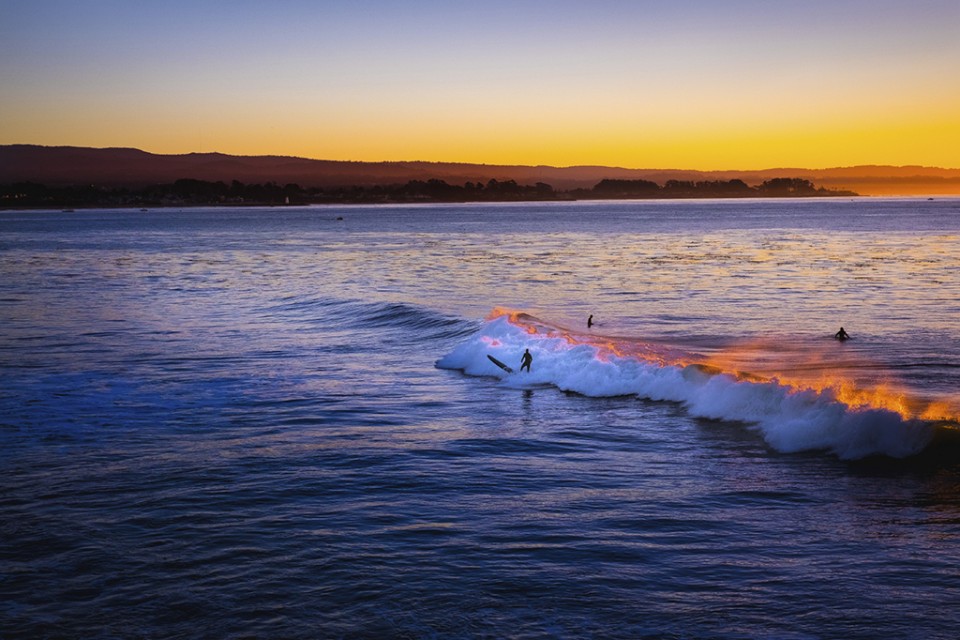 Appreciate Surfing in Santa Cruz Without Getting Wet