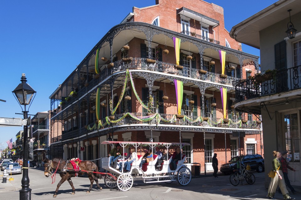 Getting Ready for Mardi Gras in New Orleans