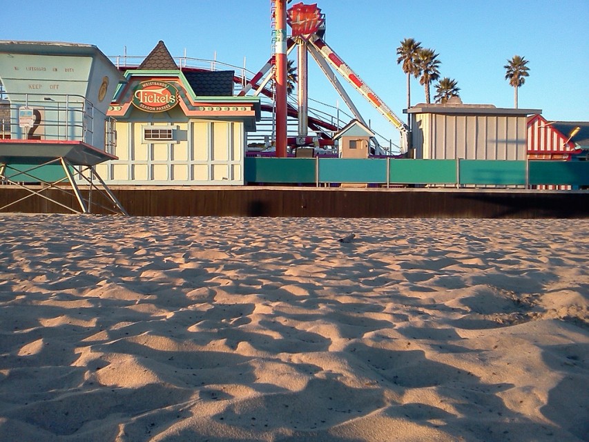 The Santa Cruz Beach Boardwalk is one of the oldest amusement parks in the US.