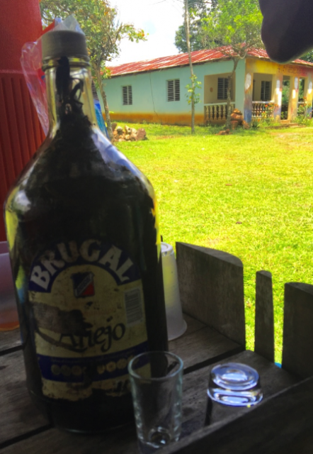 Mamajuana (rum mixed with herbs)