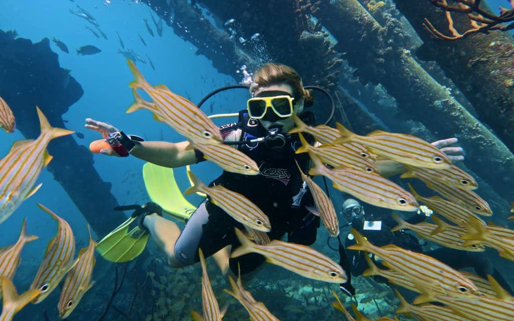 Bonaire-scuba-angie-away