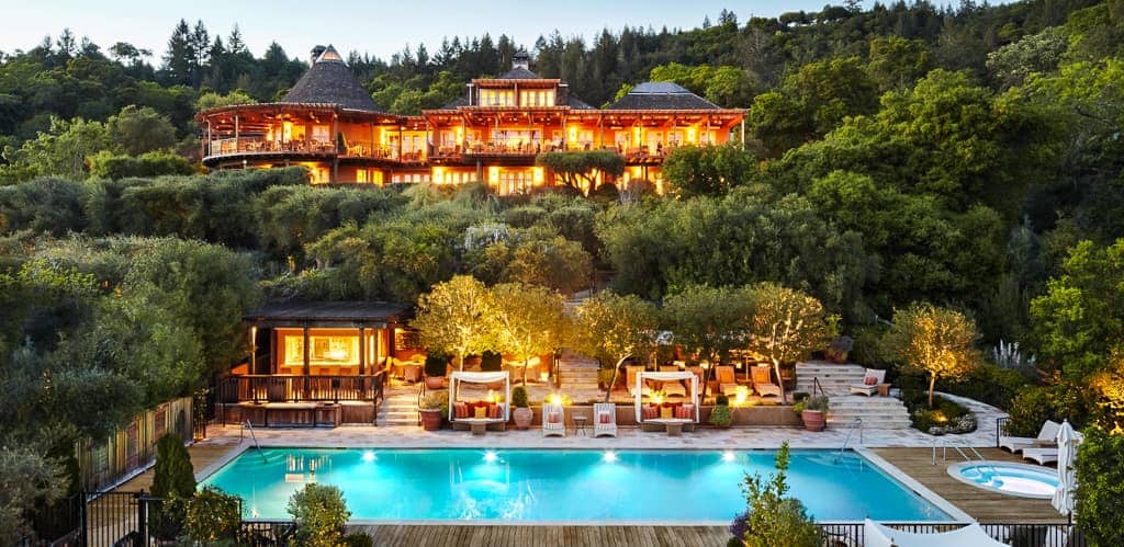 HoneyTrek Napa Valley, Auberge du soliel