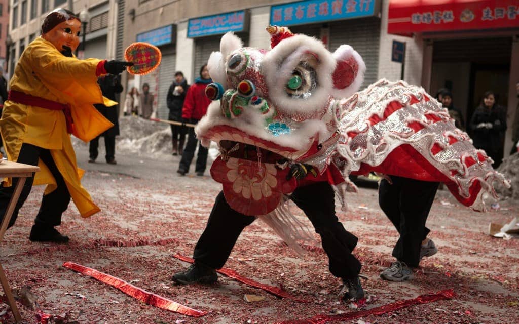 Boston Chinatown Chinese New Year Celebration