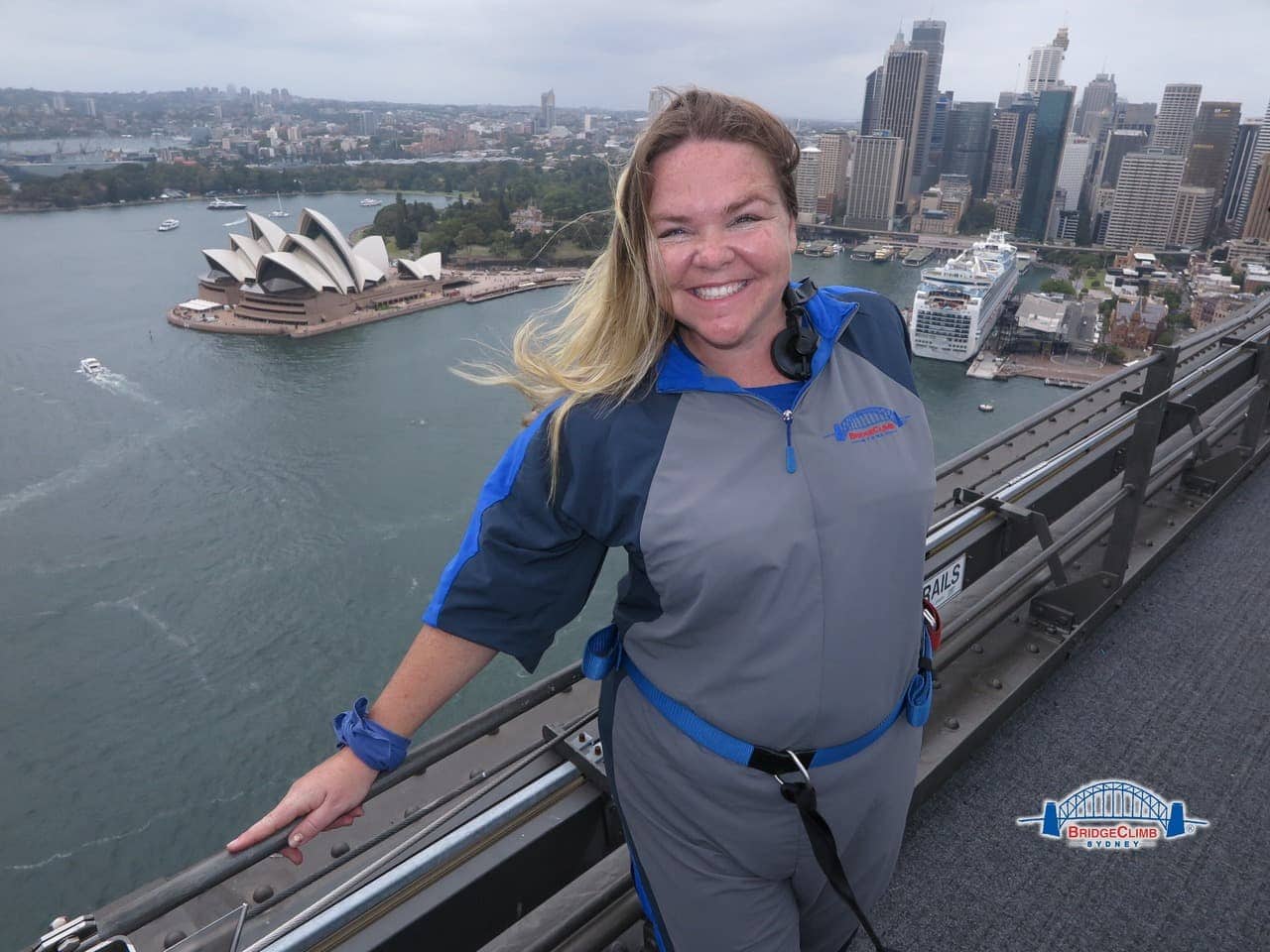 Bridge Climb - on top of Sydney Harbour Bridge