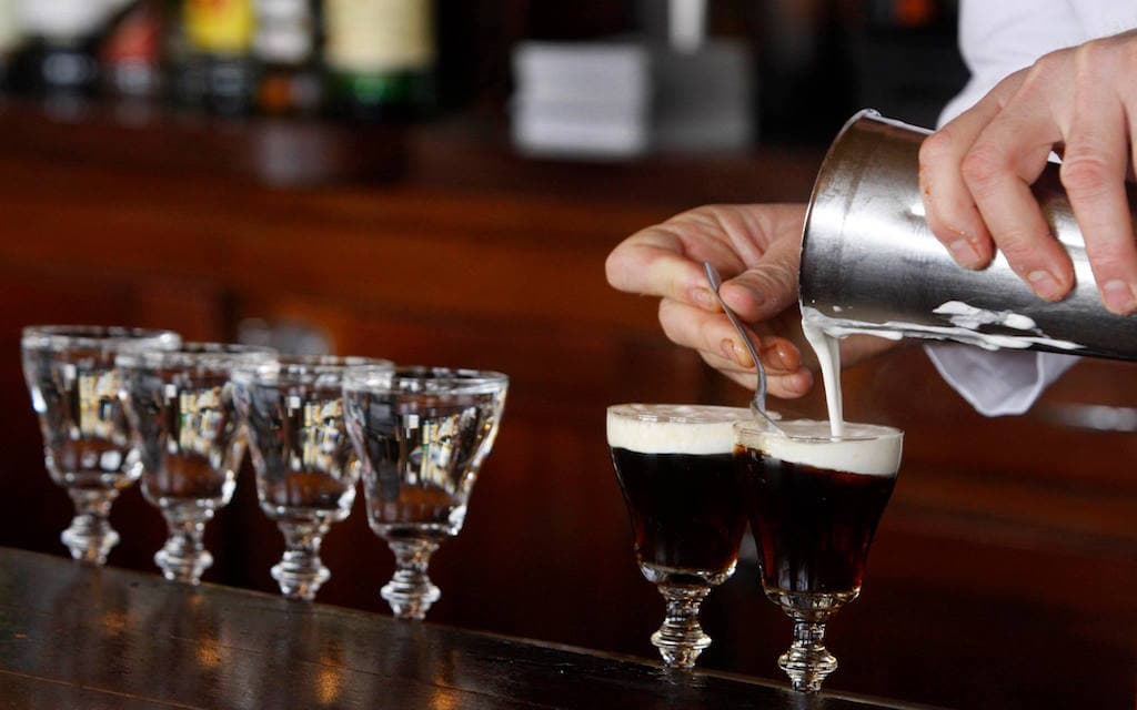 Irish coffee at the Buena Vista Café