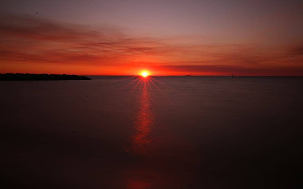 Southern Road Trip Gulf Coast Sunset by Mike of MikesRoadTrip.com
