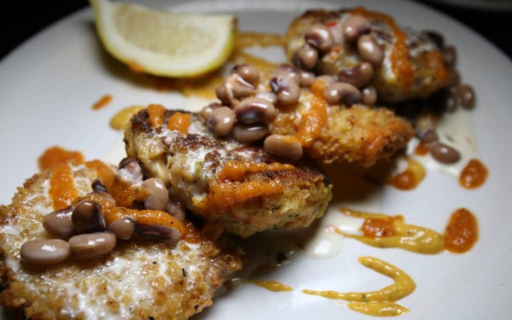 Southern crab cakes in Vicksburg
