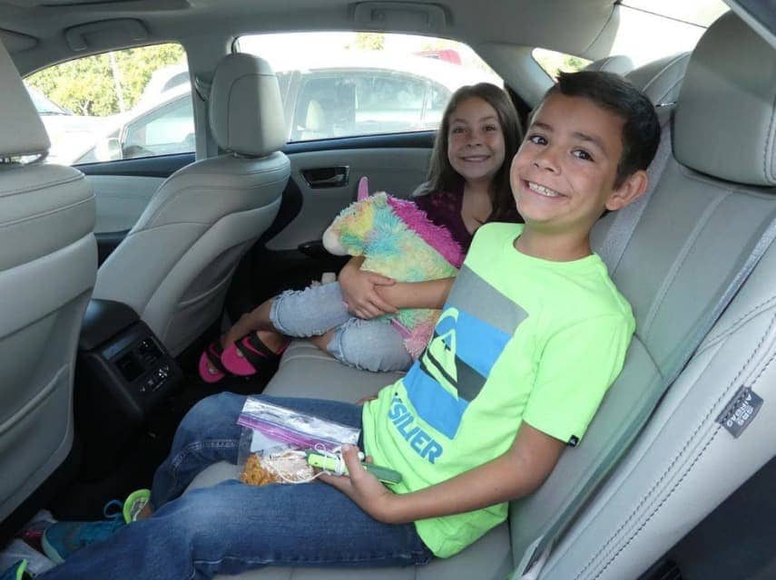 road trip with kids