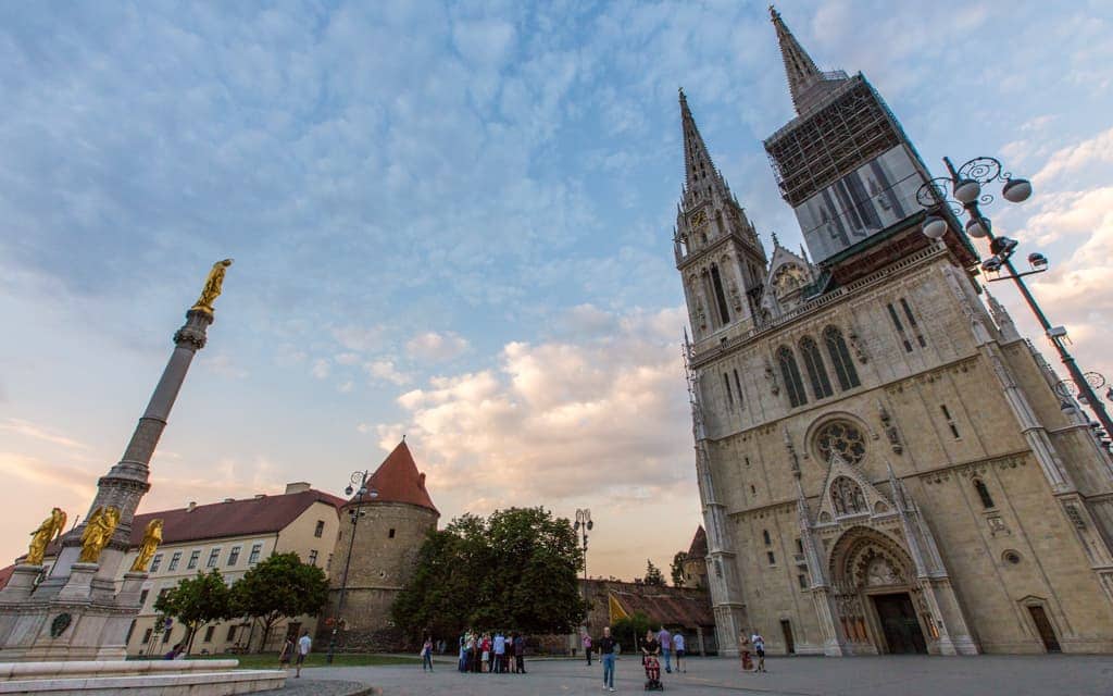 Kid-friendly Europe - Zagreb Cathedral, the tallest building in Croatia
