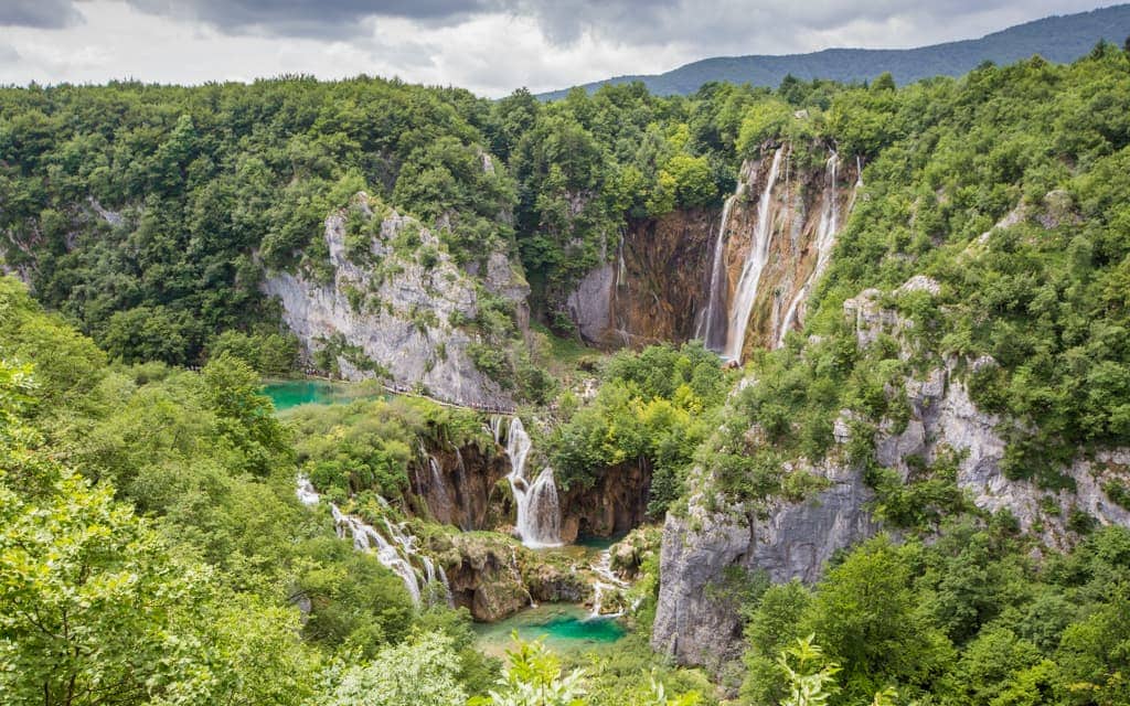 Kid-friendly Europe:Plitvice Lakes National Park from above