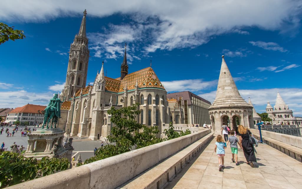 Kid-friendly Europe: Fisherman's Bastion in Budapest