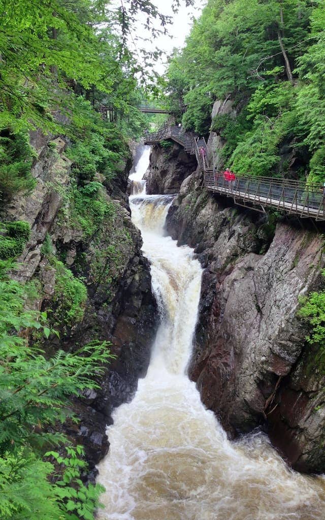 High Falls Gorge waterfalls by Mike Shubic of MikesRoadTrip.com