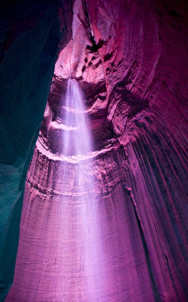 Ruby Falls - a waterfalls image by Mike Shubic of MikesRoadTrip.com