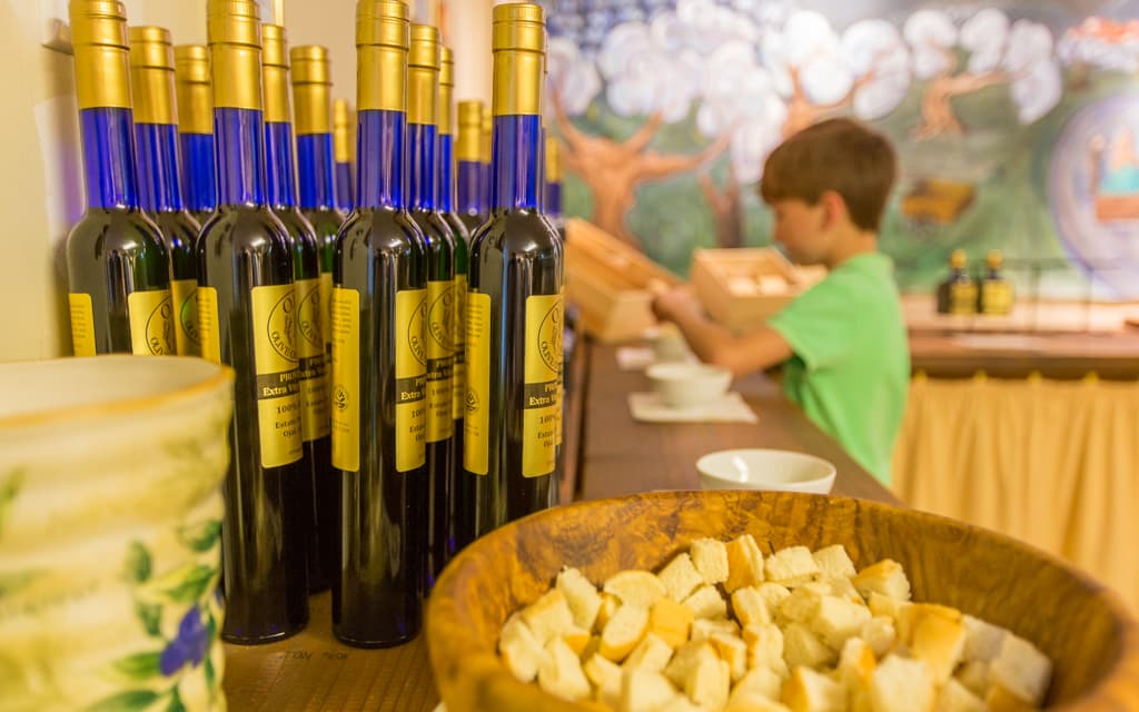 Ojai with kids: olive oil tasting at Ojai Olive Oil Company