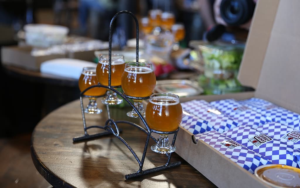 BBQ Boss and Beer Flights