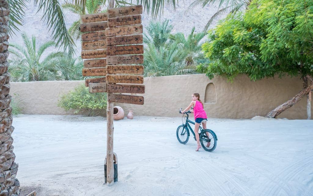 Travel with kids: In Oman on our around-the-world trip (10 years old)