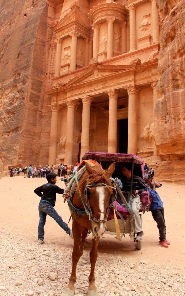 Petra-Treasury-Horse-Carriages