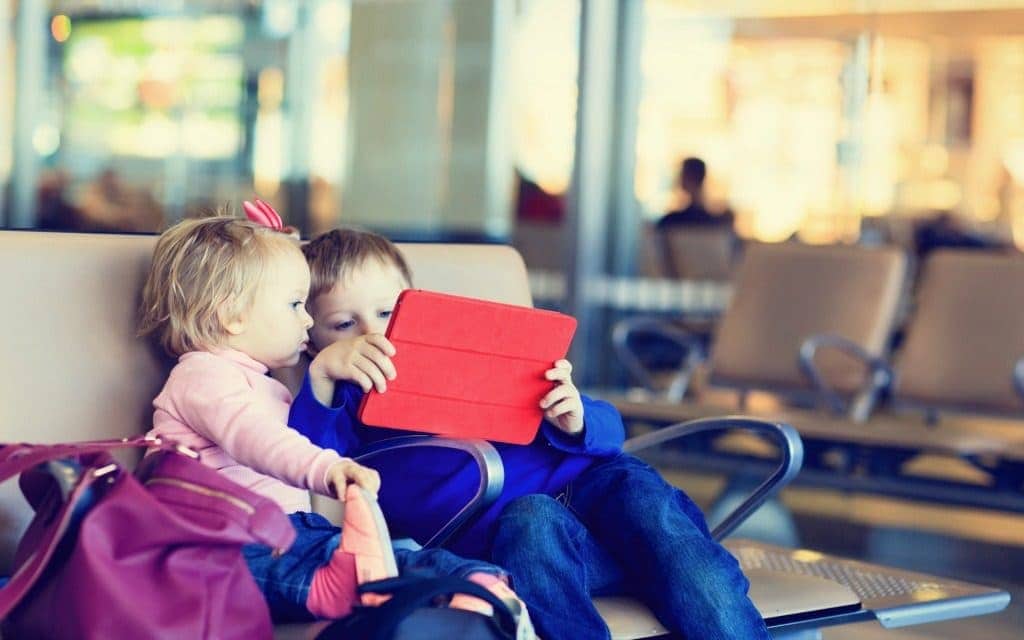 airport layover solutions for kids - electronics