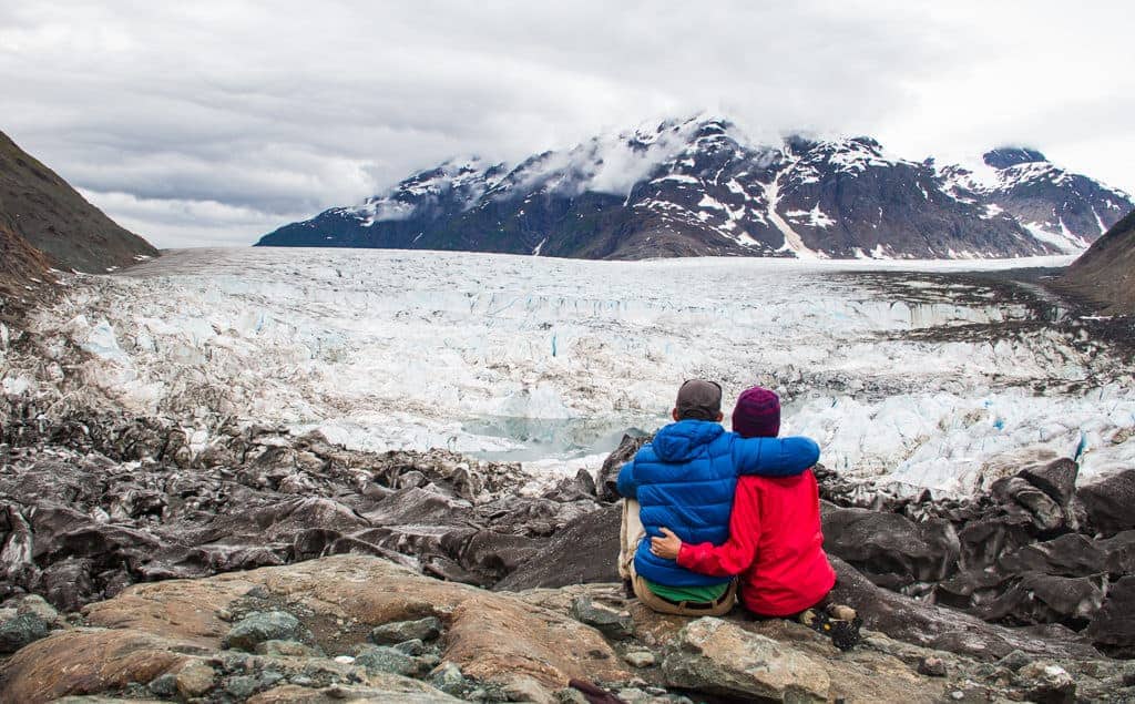 Hiking Salmon Glacier, BC