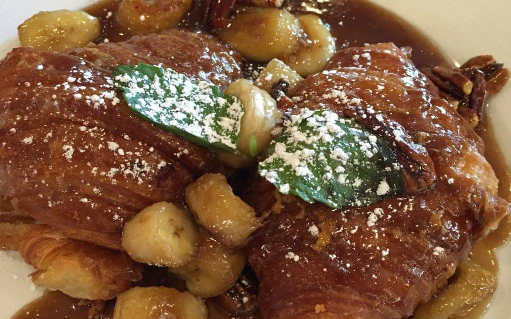 Croissant French toast