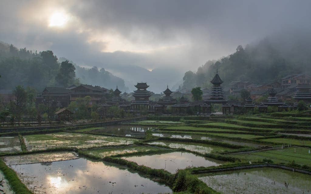 Travel inspiration: Morning in Zhaoxing in China's Guizhou province