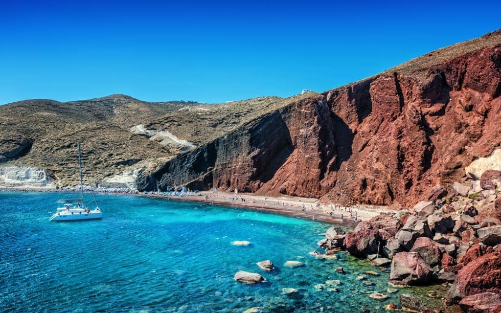 Red Beach Santorini