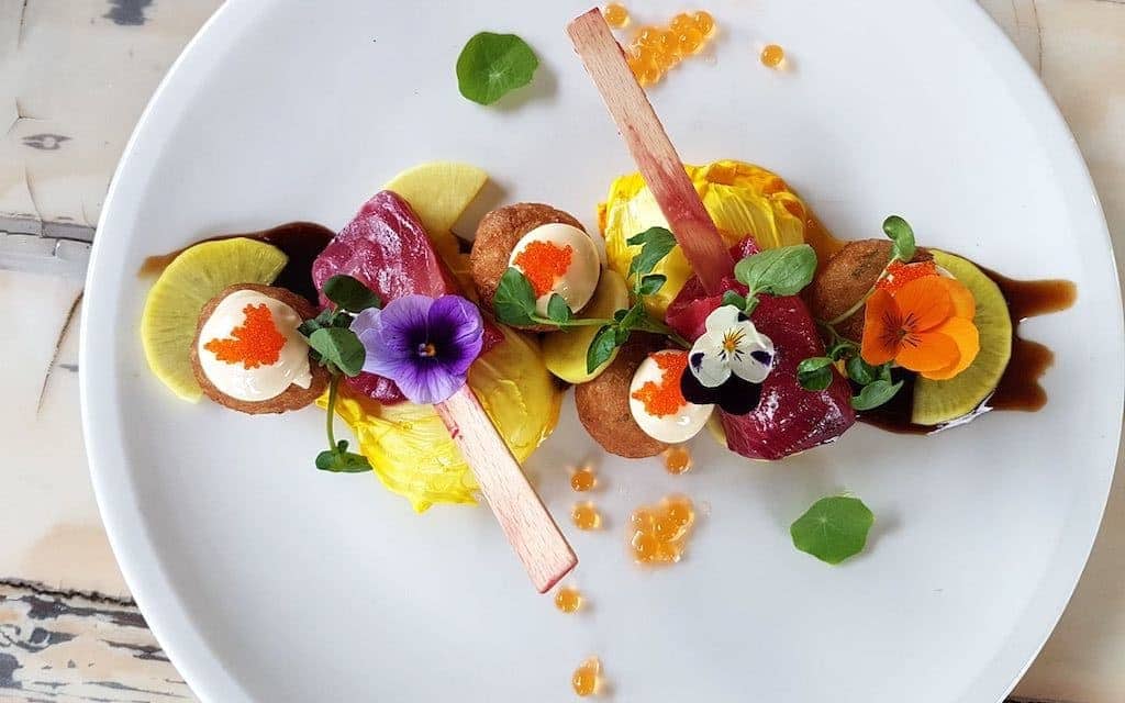 Prettiest food Australia - trout