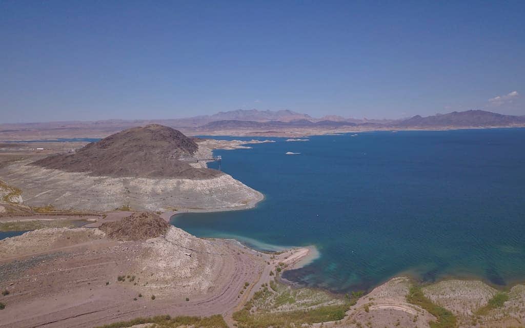 Lake Mead aerial by MikesRoadTrip.com