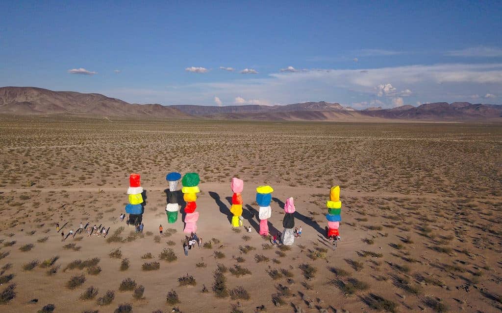 Seven Magic Mountains - Photo by: Mike Shubic of MikesRoadTrip.com