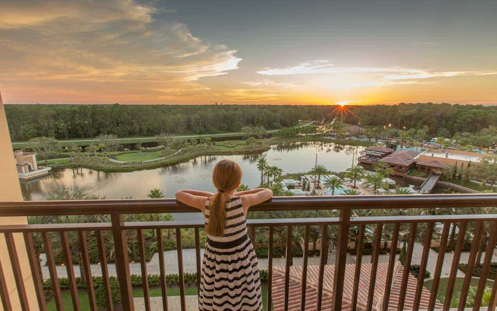 Best hotel views: You can see Walt Disney World's parks from the Four Seasons Orlando, and the nightly fireworks display at WDW, but the view is primarily of nature - a nice escape after a day at theme parks!