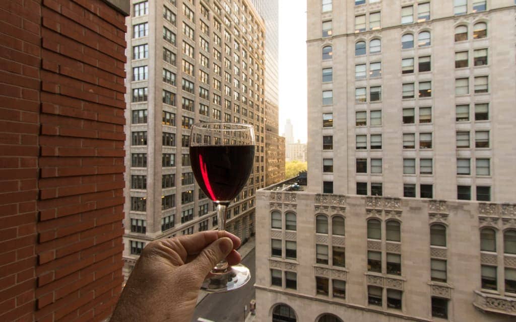Best hotel views: In New York it's easy to end up with a view of an alley or the side of another building just feet away, so I always appreciate when I have a view. I have a couple of favorites along Park Avenue, but Hotel Giraffe gets the nod because of the balconies.