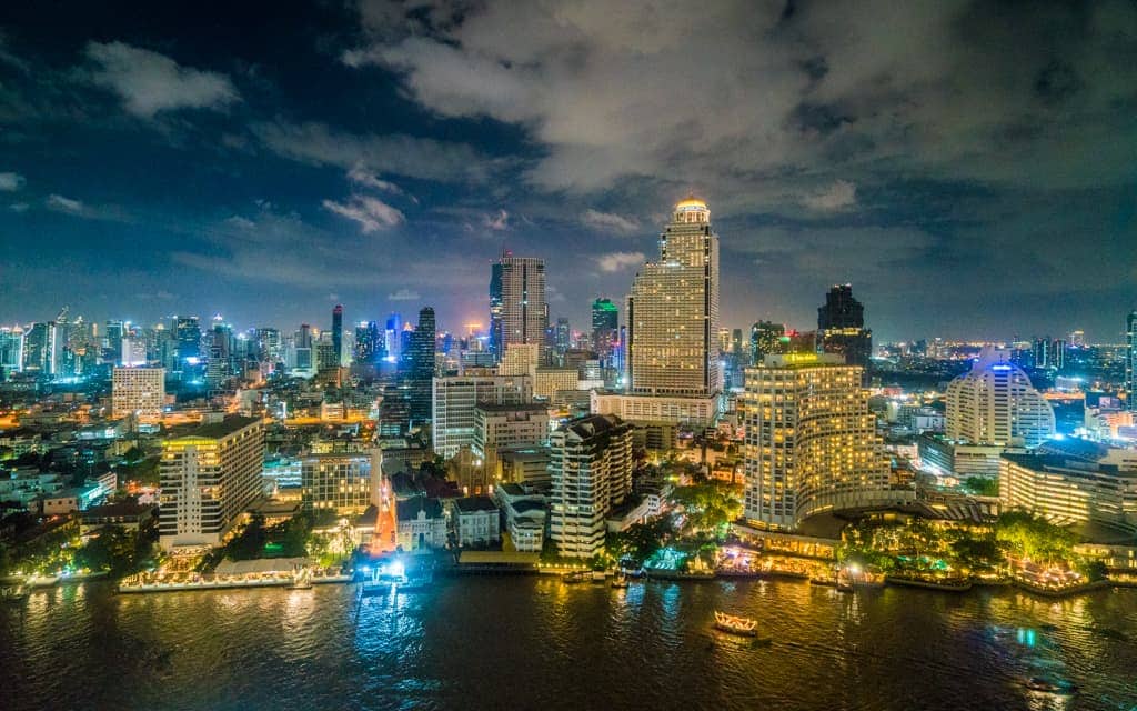 Best Hotel Views: The view from pretty much every room at the Peninsula Bangkok