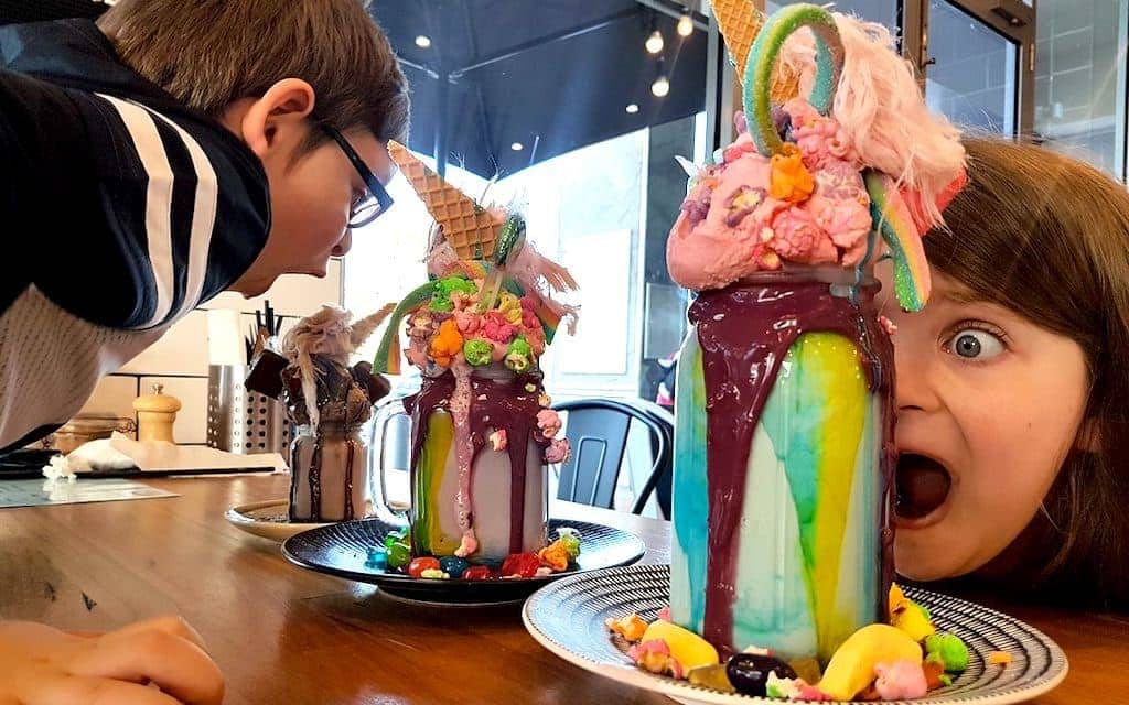 Prettiest food Australia - Mega shakes