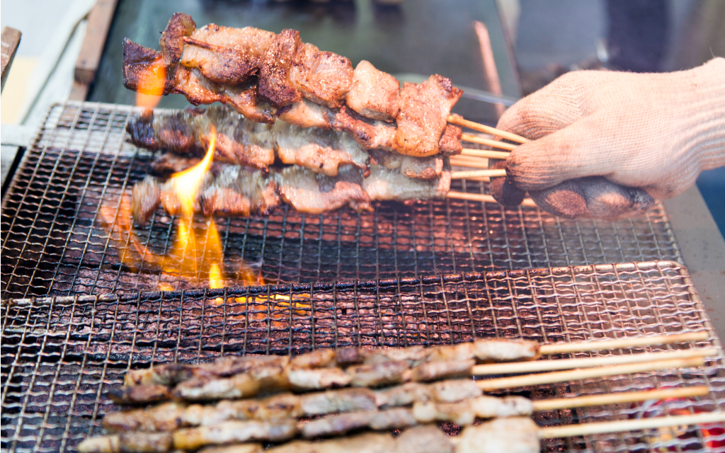 Japanese street food - yakitori