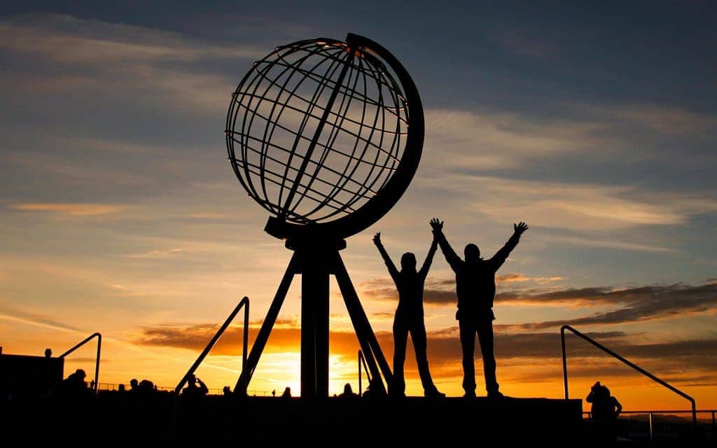 Globe North Cape, Norway