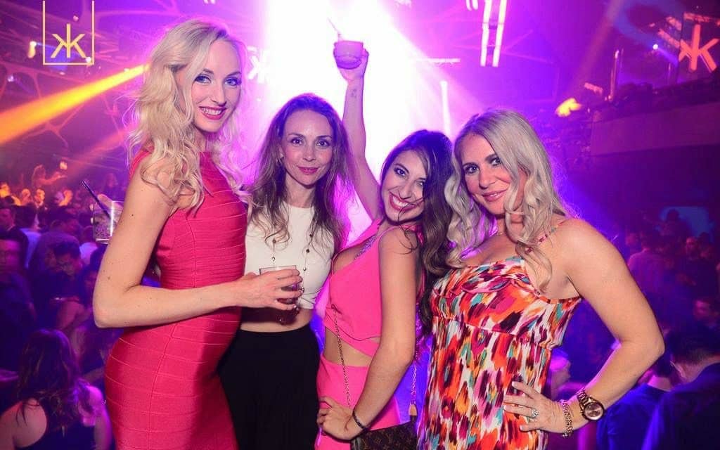 Let loose with your girlfriends in Las Vegas.