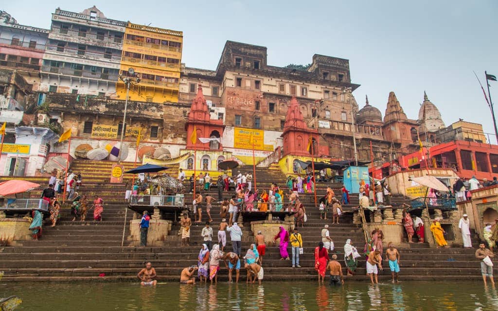 Bucket list cities: Morning along the Ganges in Varanasi