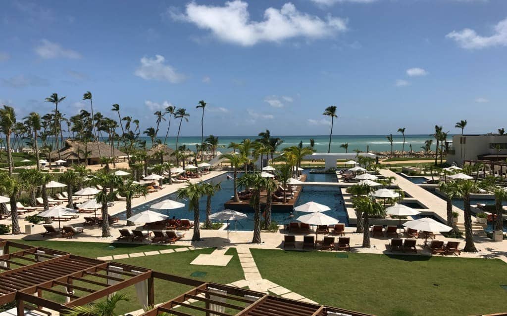 The adults only side of Now Onyx in the Dominican Republic
