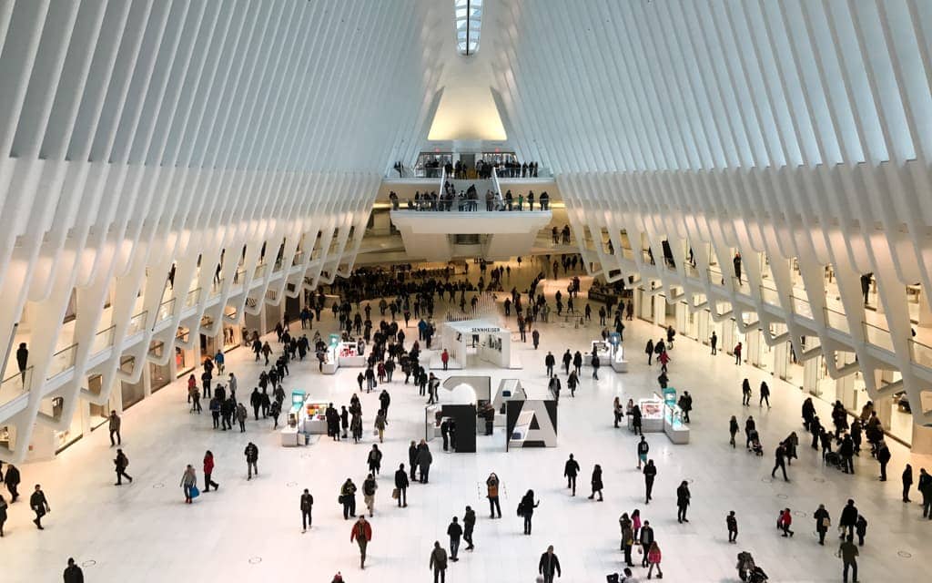 Bucket list cities: The Oculus - New York City's transportation hub at the World Trade Center