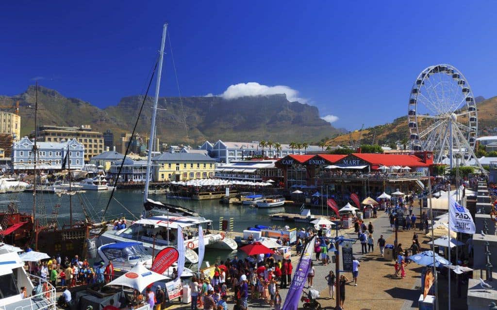 The Victoria & Alfred Waterfront in Cape Town