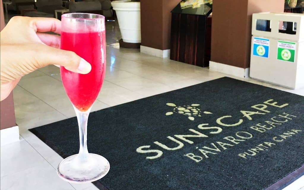 Welcoming drink at Sunscape Bavaro Beach Punta Cana | Photo by Pattie Cordova - Travelocity.com