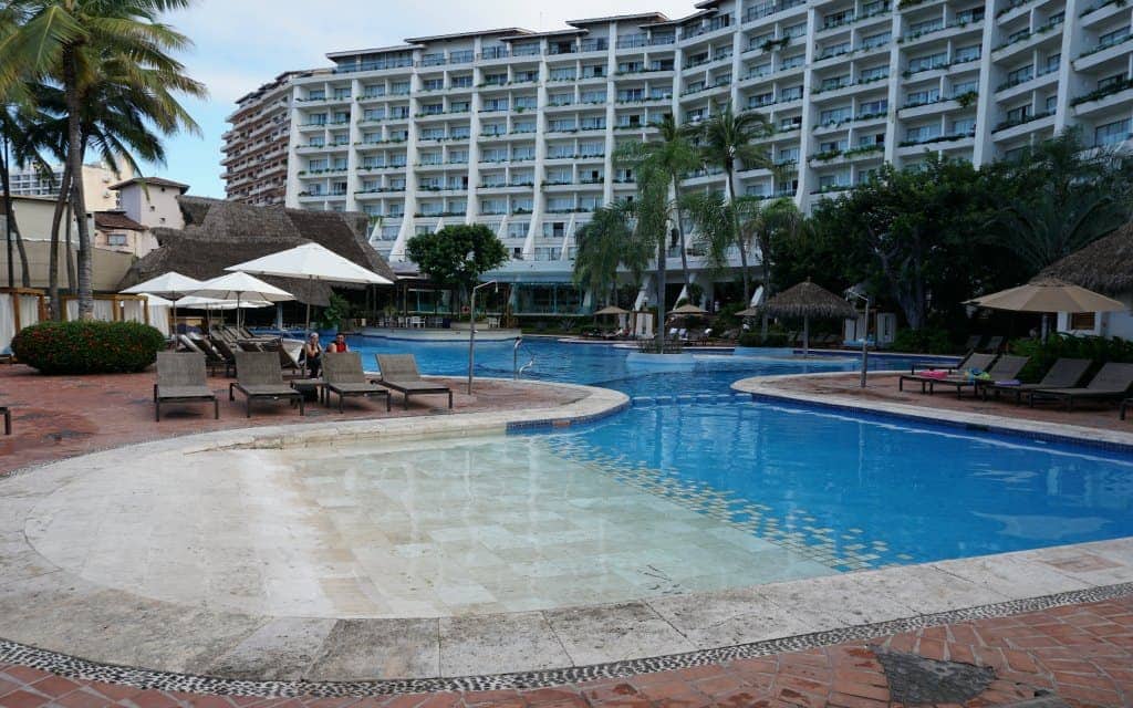 swimming pool at Fiesta Americana