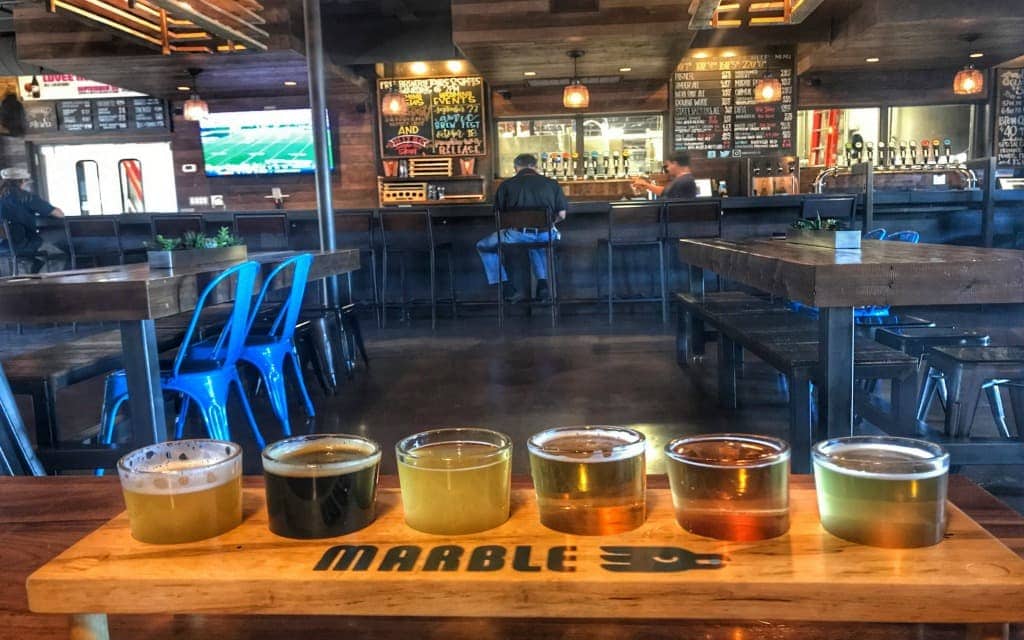 Marble Brewing, Albuquerque's most well known brewery.