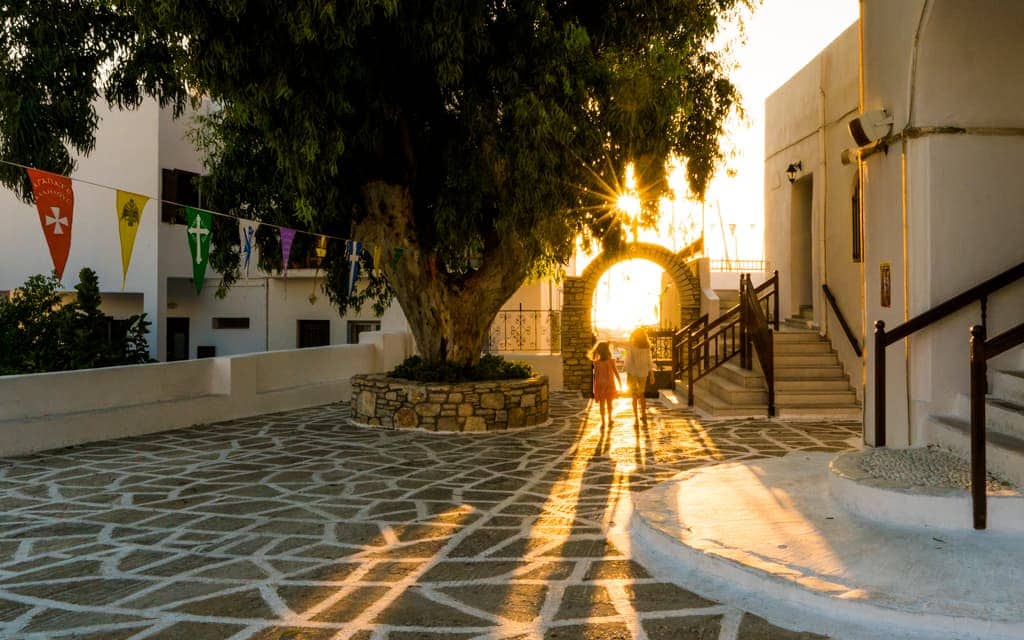 Europe Kid Activities: Walking around Naxos Town