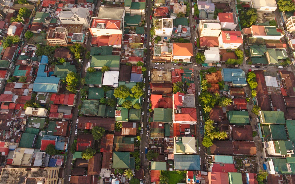 Manila aerial photo by Mike of MikesRoadTrip.com