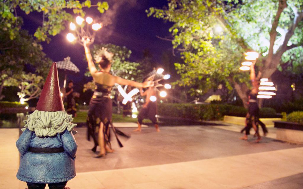 The nightly Fire Dance at The Laguna, a Luxury Collection Resort & Spa, Nusa, Dua, Bali