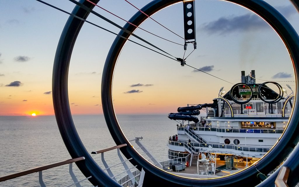One of longest cruise ziplines