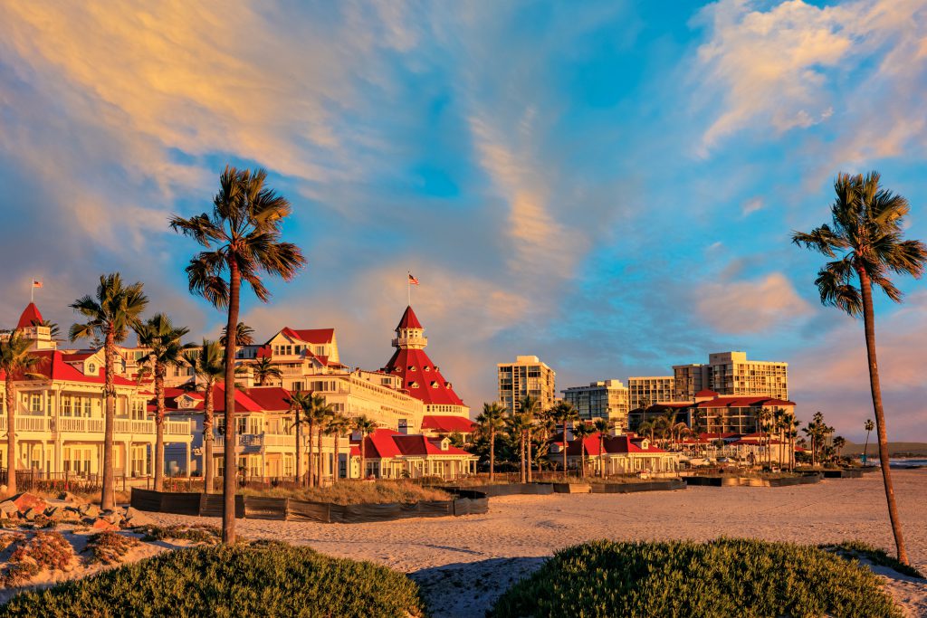 Coronado Island At San Diego, California