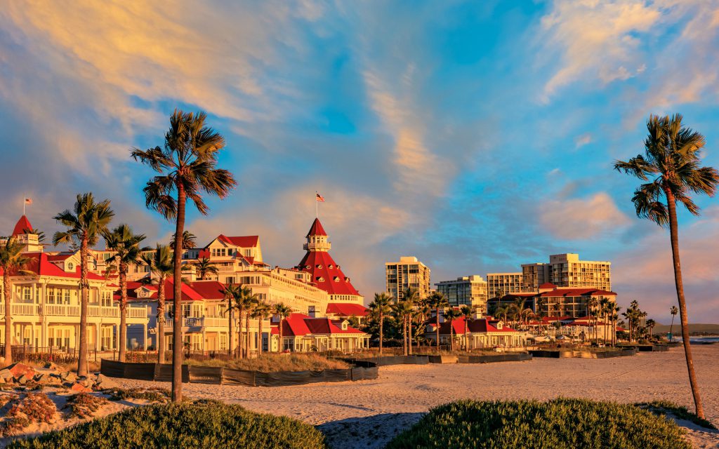 Coronado Island at San Diego, California