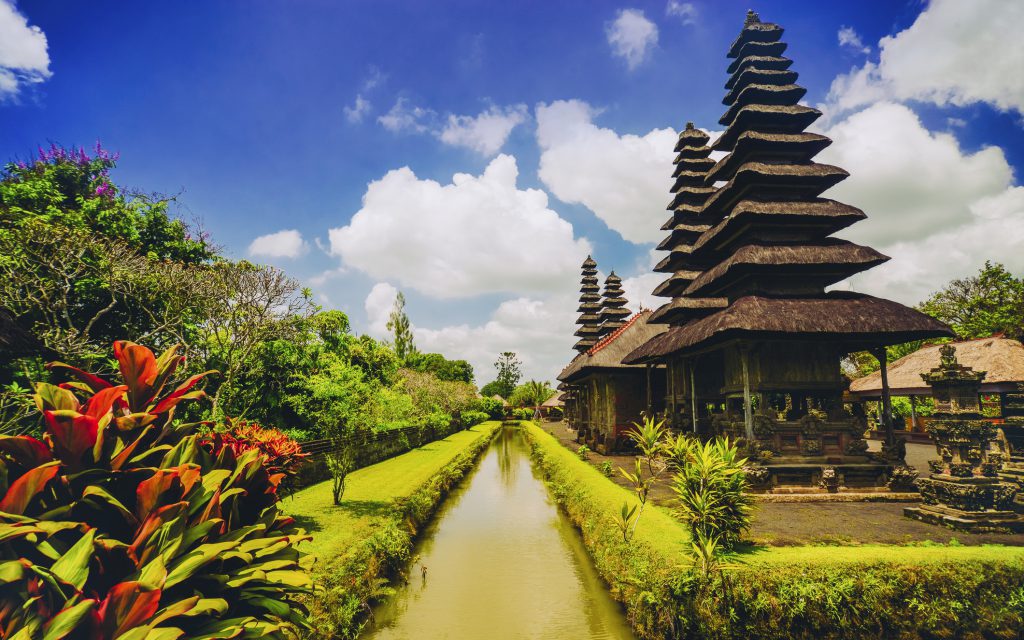 Taman Ayun the Royal Family Temple in Bali, Indonesia